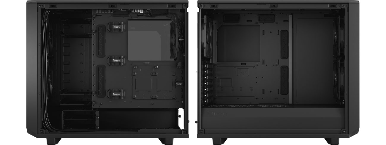 Fractal Design Meshify 2 Black TG Light Tint - Innenraum