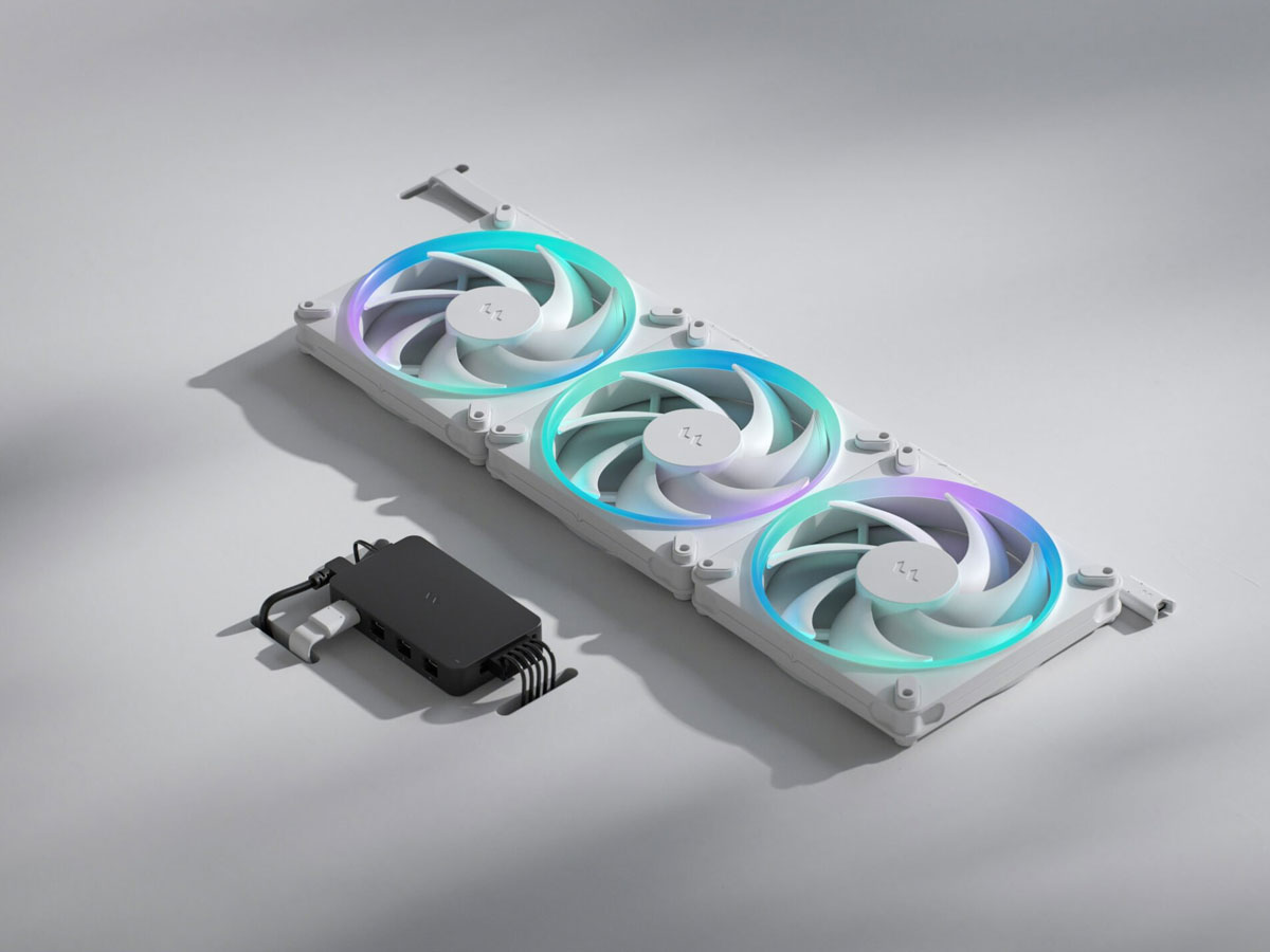 Fractal Design Momentum RGB drei Stück