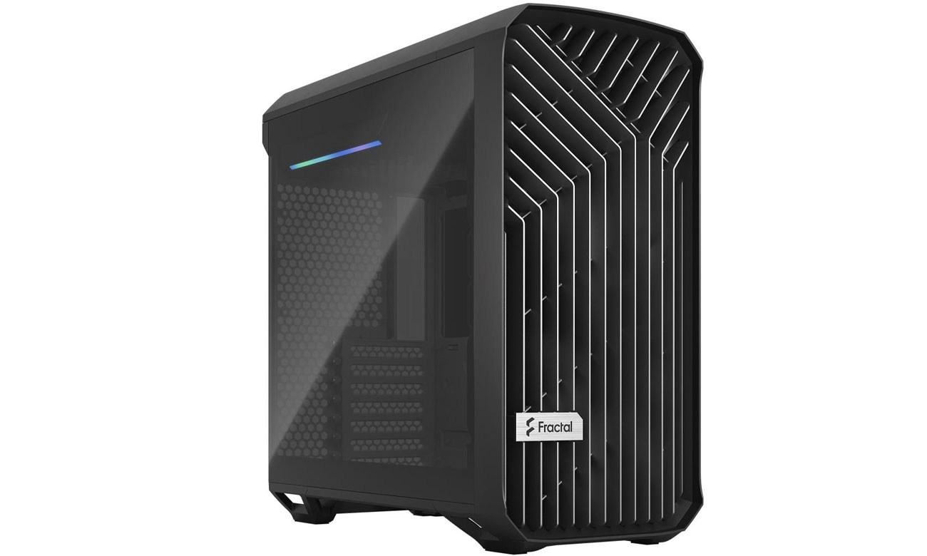 PC-Gehäuse Fractal Design Torrent Compact Schwarz TG Dunkel