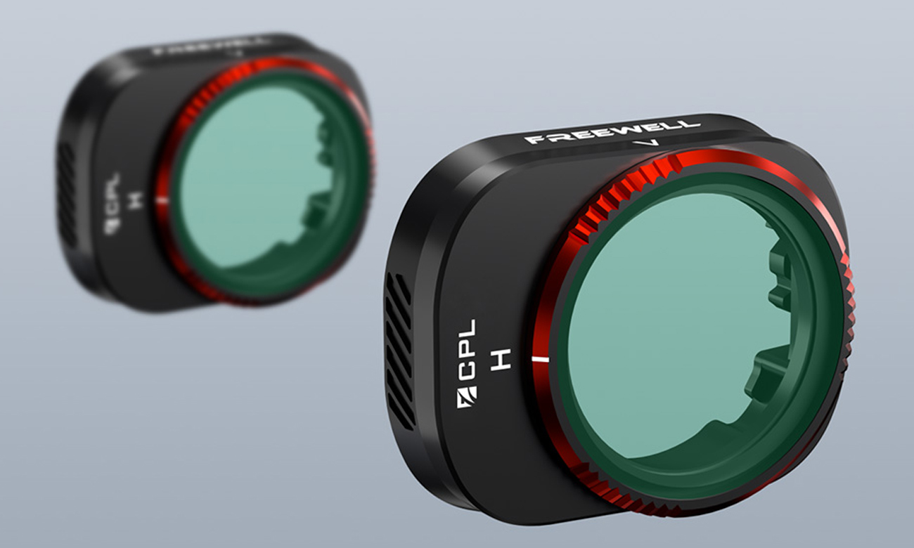 Filtr Freewell CPL do dronów DJI Mini 4 Pro / Mini 3 Pro - Skuteczna redukcja odbić