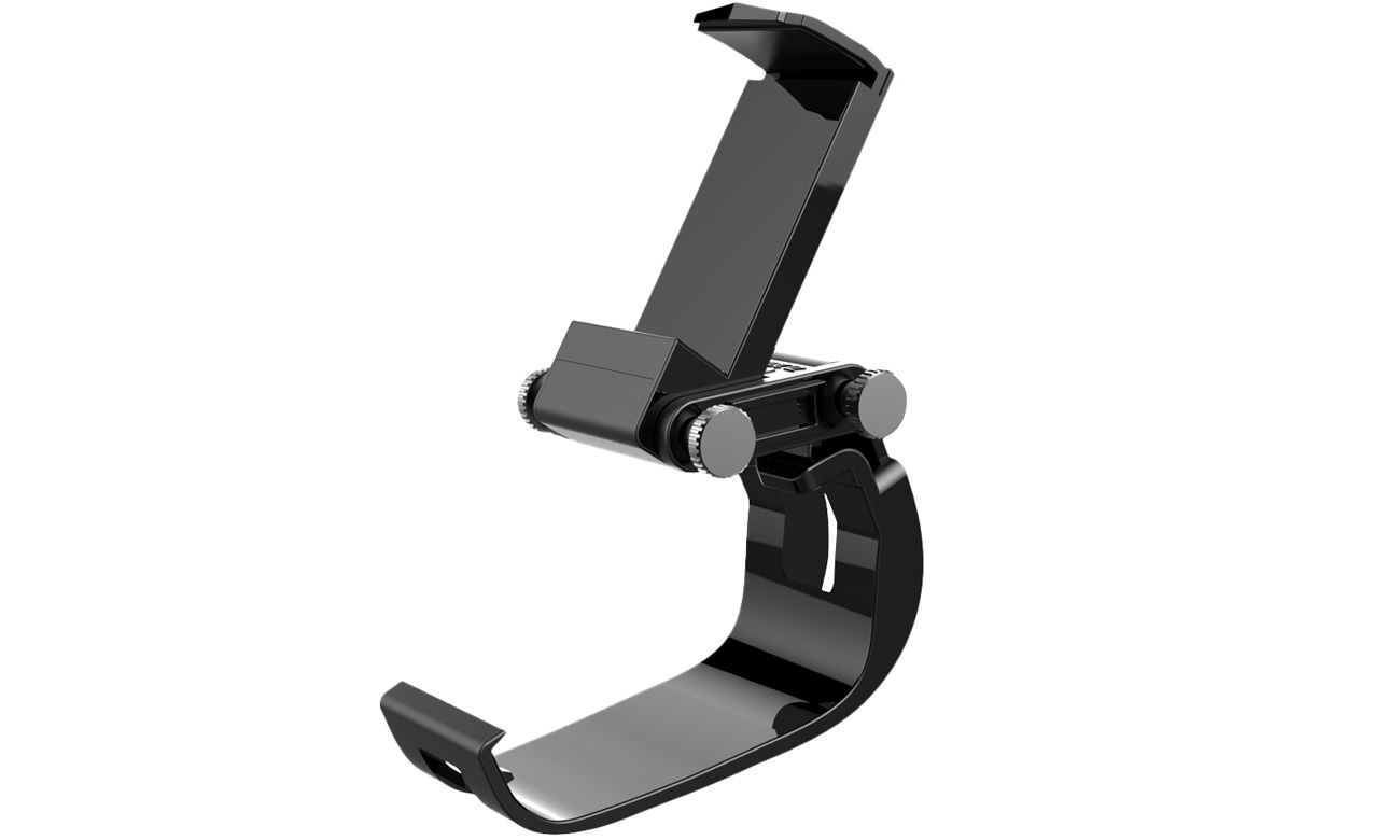 Telefonhalterung für Xbox Series X|S Controller FroggieX FX-XS-CL-B - Vorderansicht im Winkel