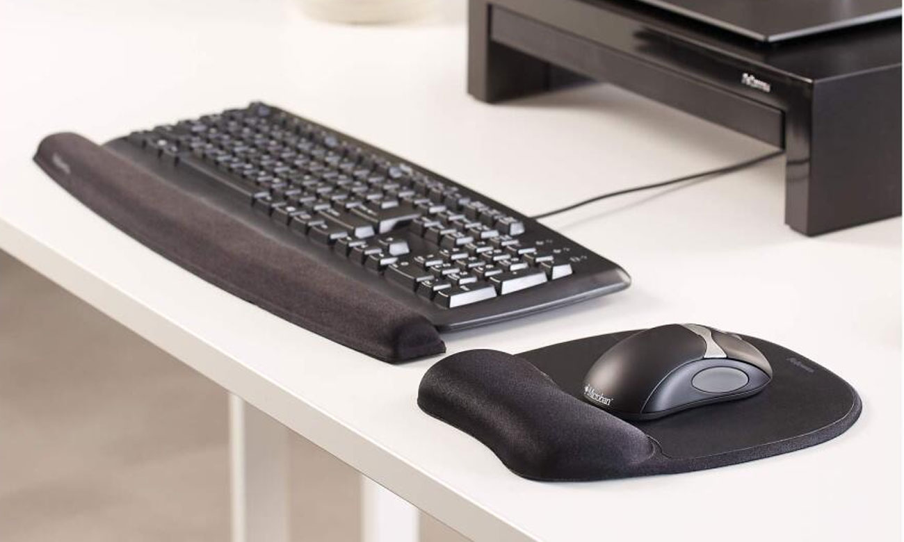 Podkładka pod mysz Fellowes Memory Foam granatowa