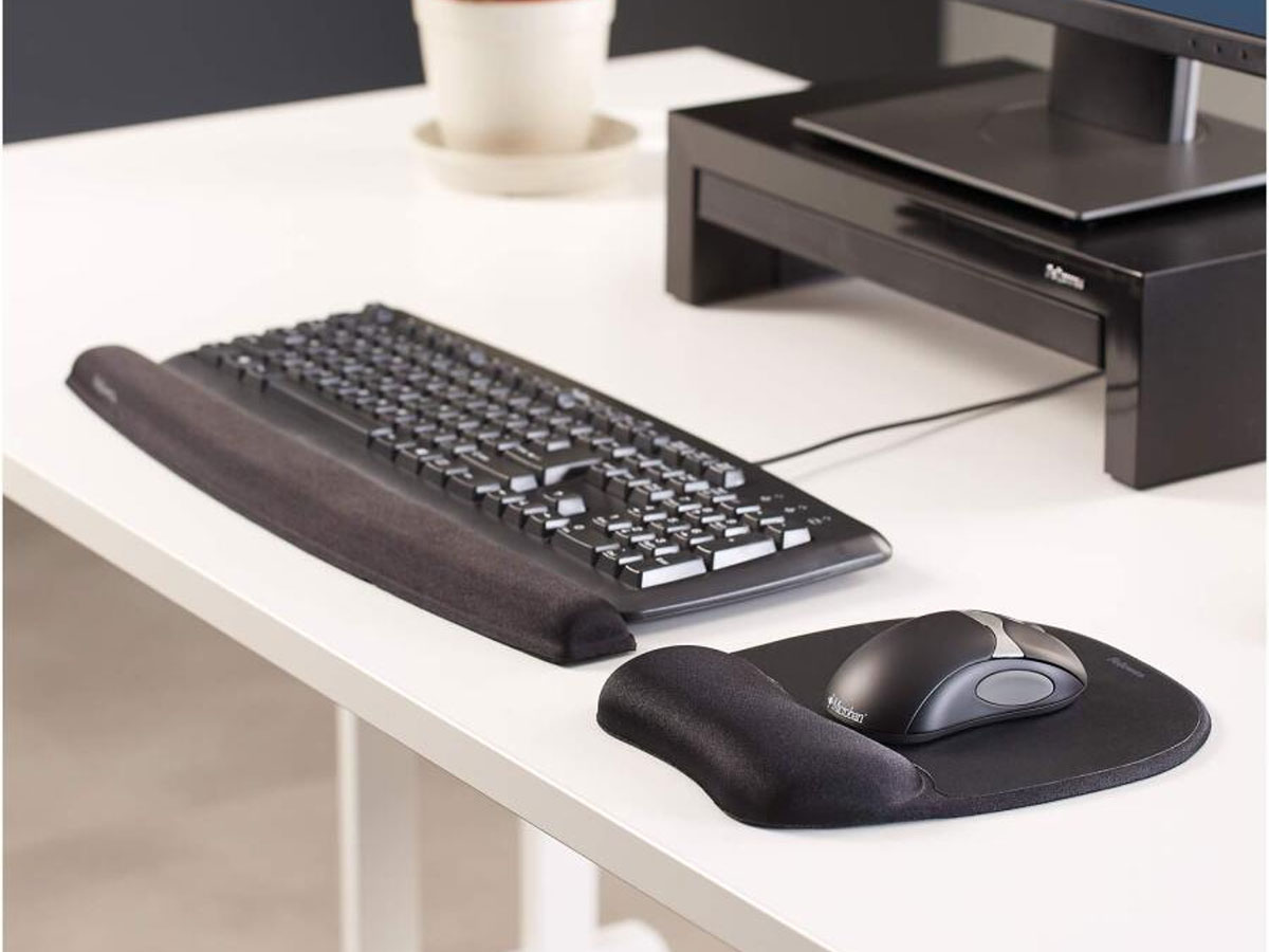 Podkładka pod mysz Fellowes Memory Foam granatowa