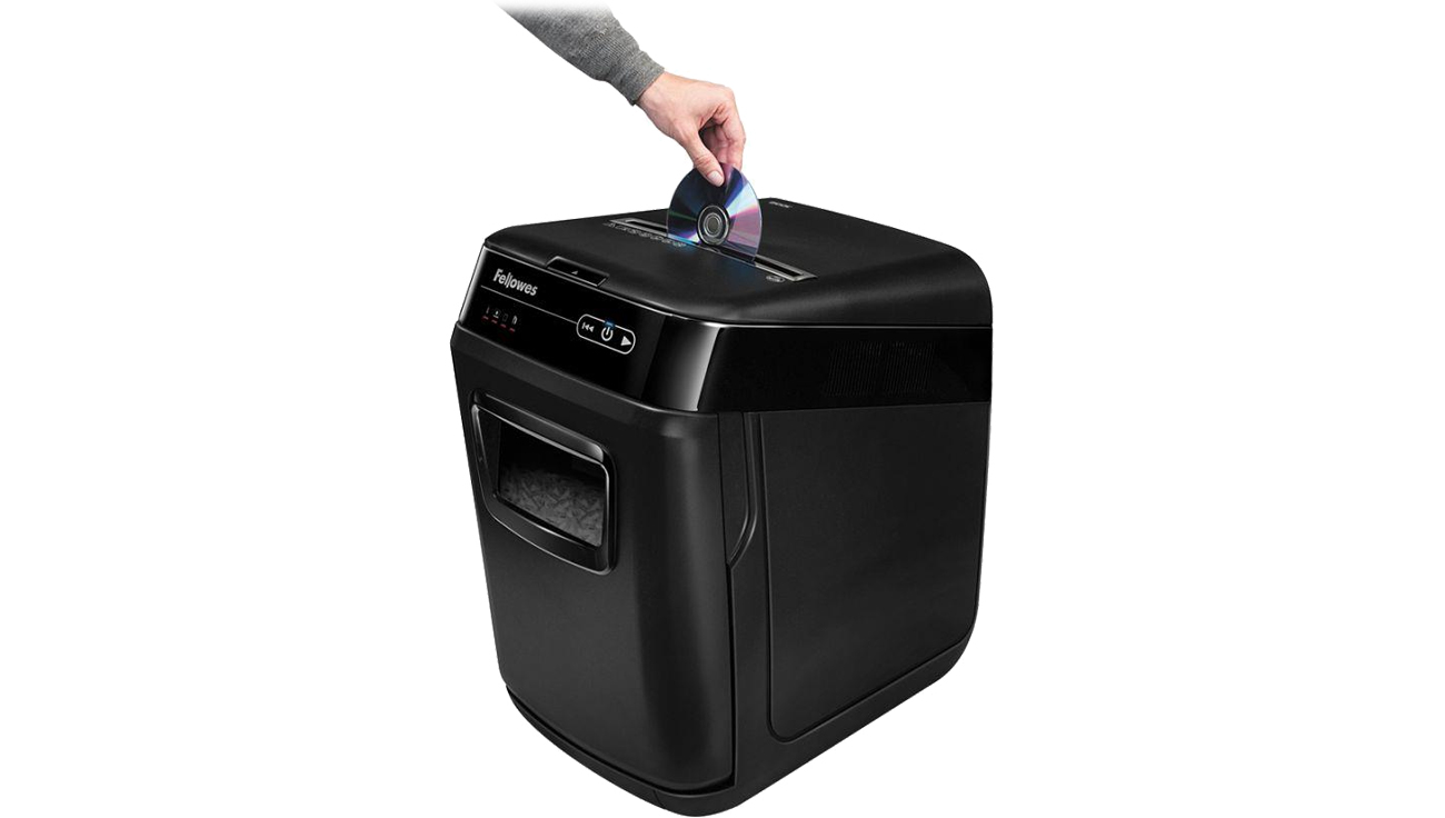 Fellowes AutoMAX 200C niszczenie kart i płyt