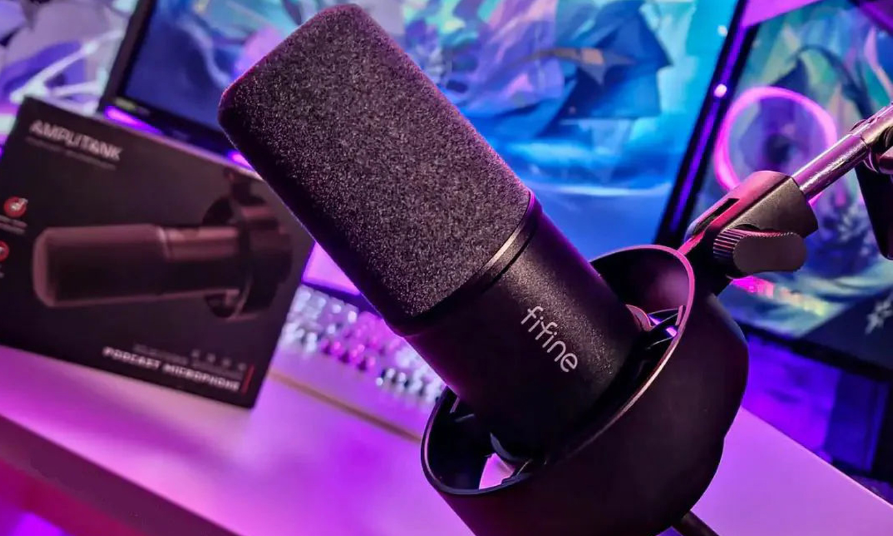Mikrofon dynamiczny Fifine K688 - Jakość dźwięku najwyższej klasy