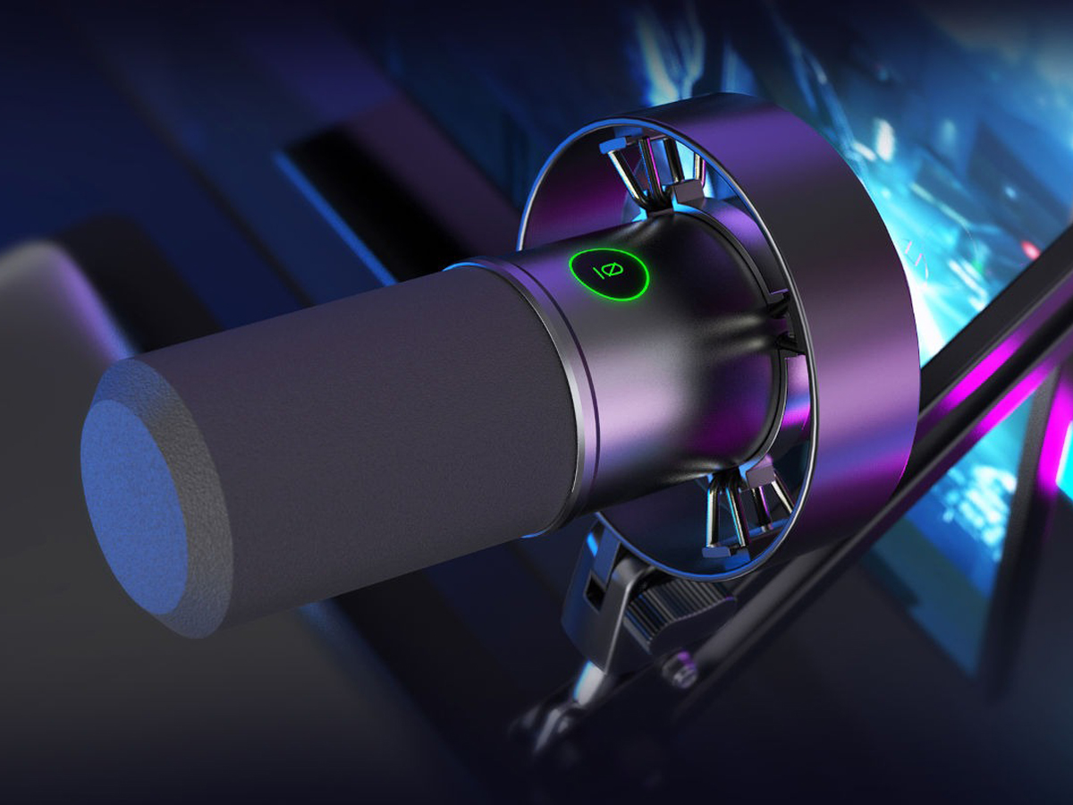 Fifine T688 Mikrofon-Set mit XLR- und USB-Stativ - Lifestyle-Grafik