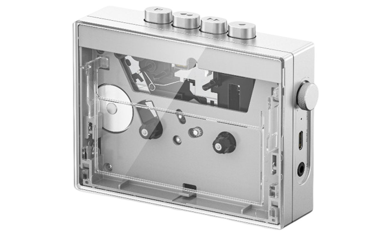 Tragbarer Kassettenplayer FiiO CP13 Transparent