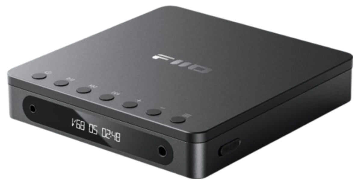 Tragbarer CD-Player FiiO DM13 Schwarz - Gesamtansicht
