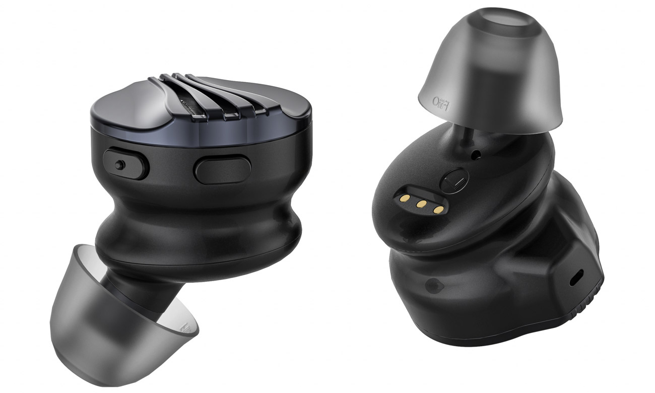 Drahtlose In-Ear-Kopfhörer Fiio FW5 - Ansicht der linken und rechten Kopfhörer