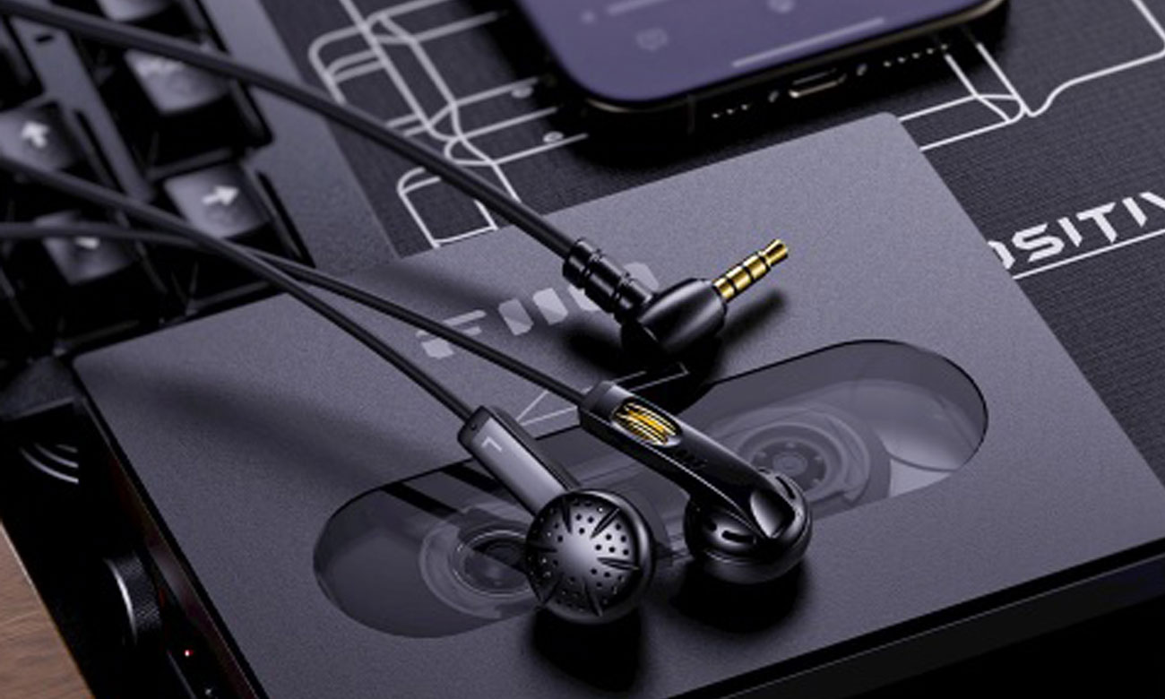 Kabelgebundene Kopfhörer FiiO JF11 Schwarz - Lifestyle-Grafik