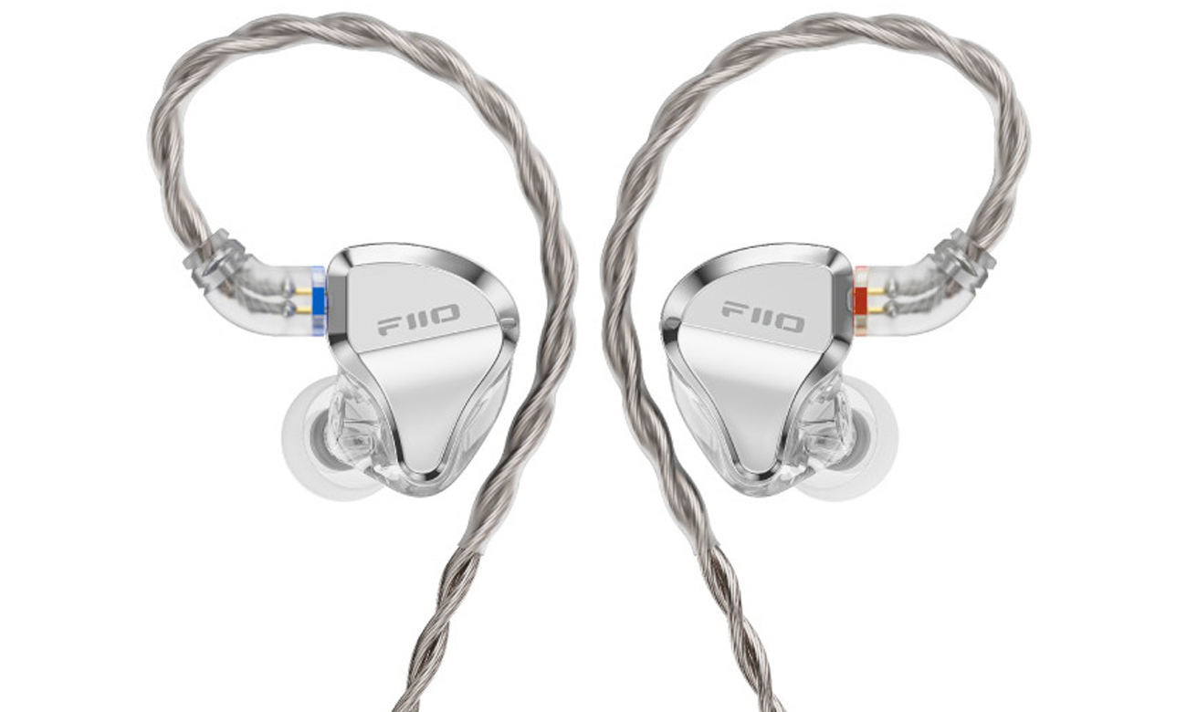 FiiO JH5 Hybrid-Kopfhörer Silber - Allgemeine Ansicht