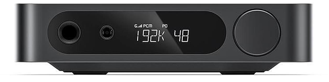 Schreibtischverstärker mit DAC FiiO K11 Schwarz - Vorderansicht