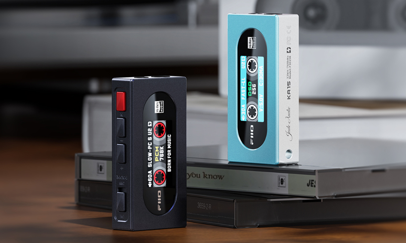 FiiO KA15 Kopfhörerverstärker - Lifestyle Grafik