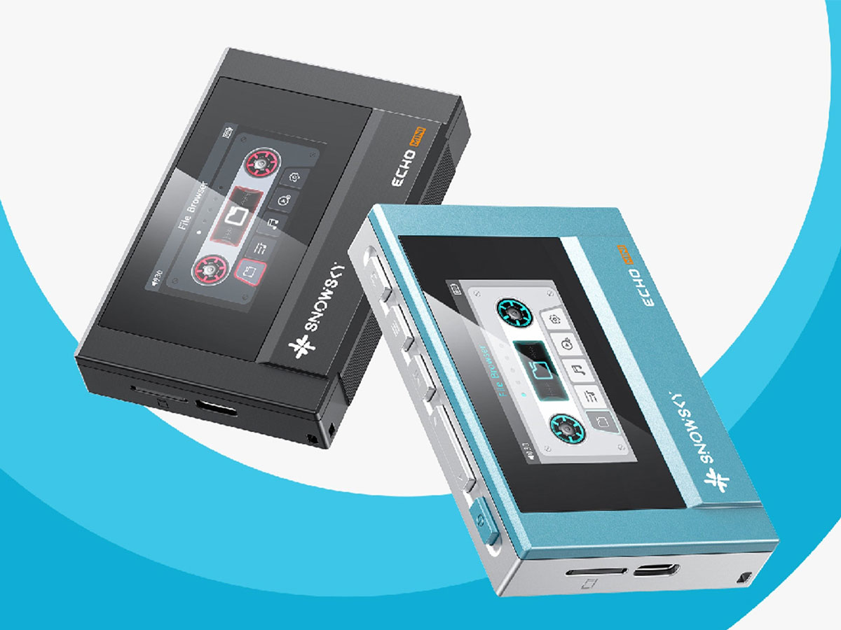 Odtwarzacz FiiO Echo Mini - Grafika lifestyle