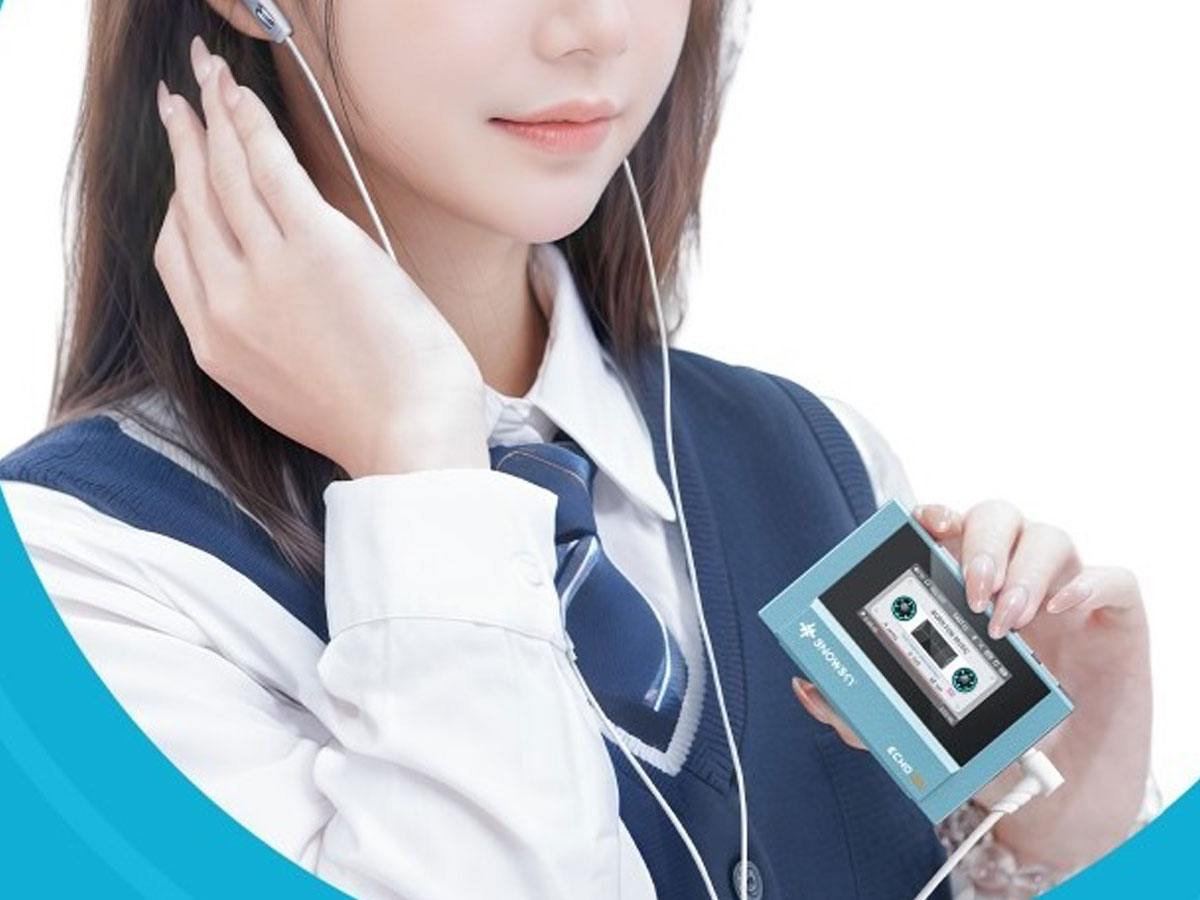 Odtwarzacz FiiO Echo Mini - Grafika lifestyle