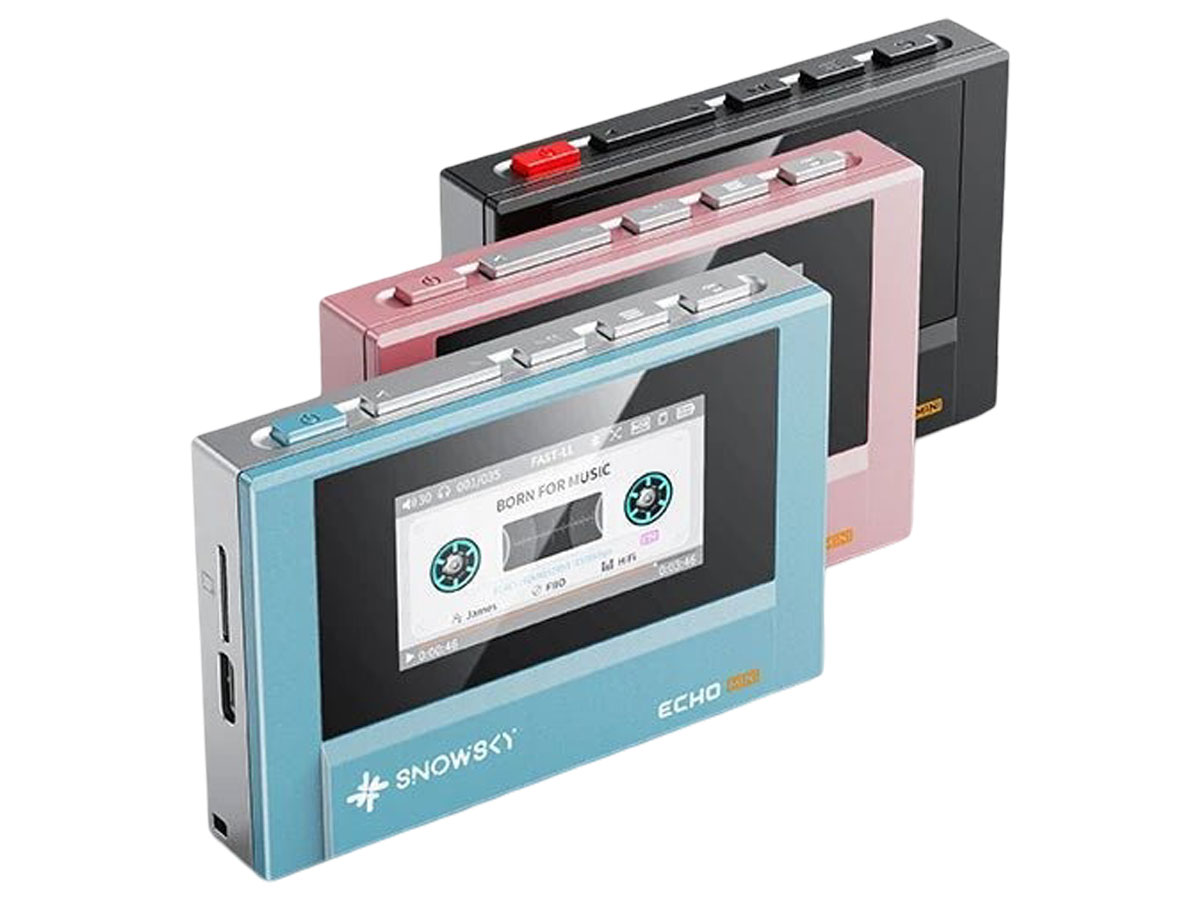 Odtwarzacz FiiO Echo Mini - Grafika ze wszystkimi kolorami