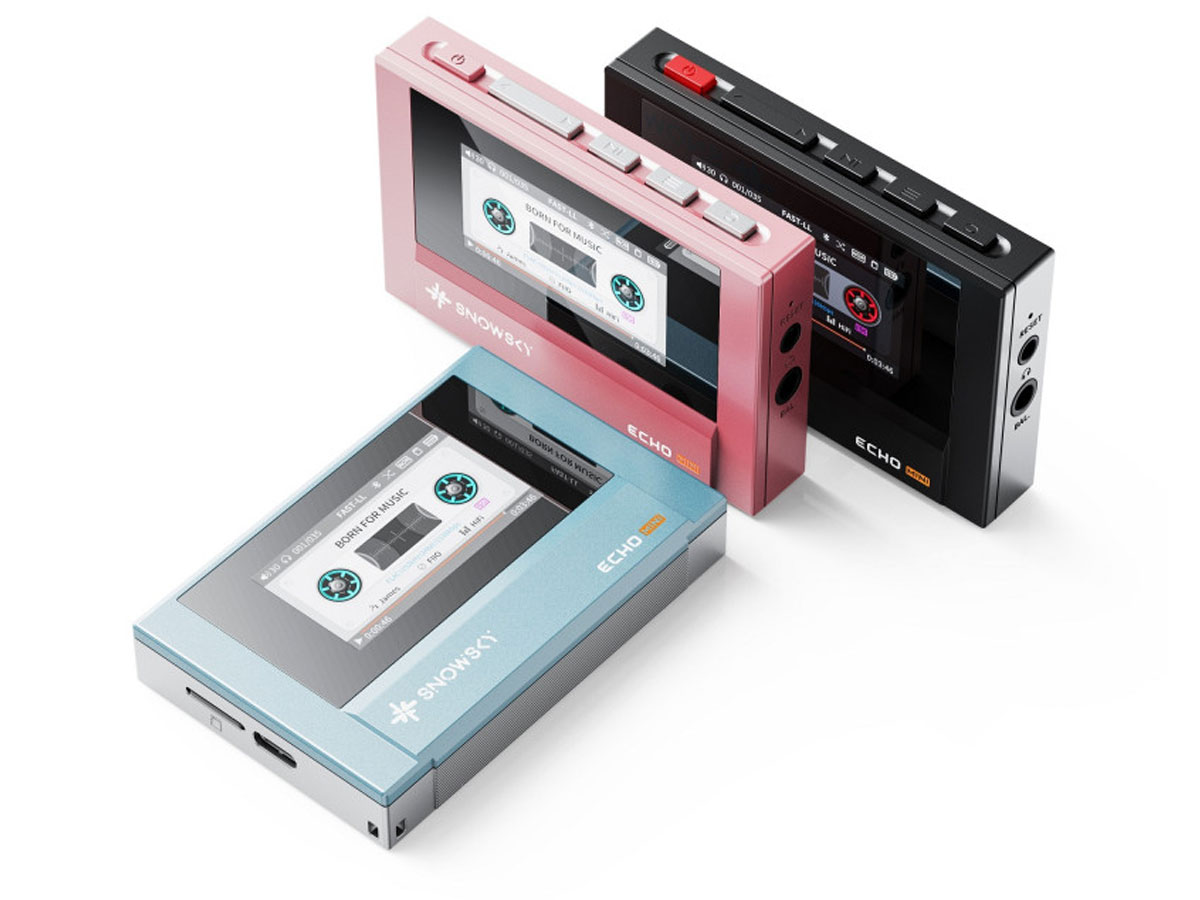 Odtwarzacz FiiO Echo Mini - Grafika ze wszystkimi kolorami