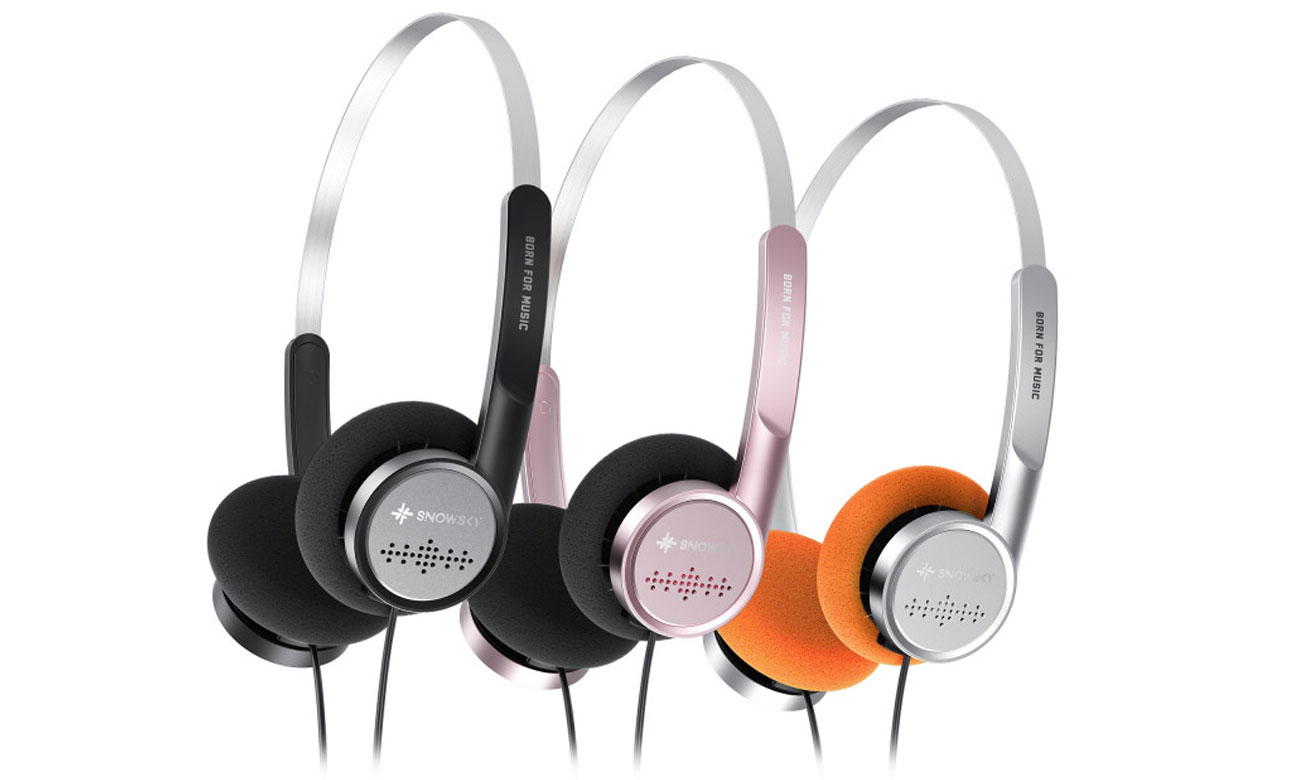 FiiO Snowsky Wind Stereo-Kopfhörer - Grafik in Schwarz, Silber und Pink