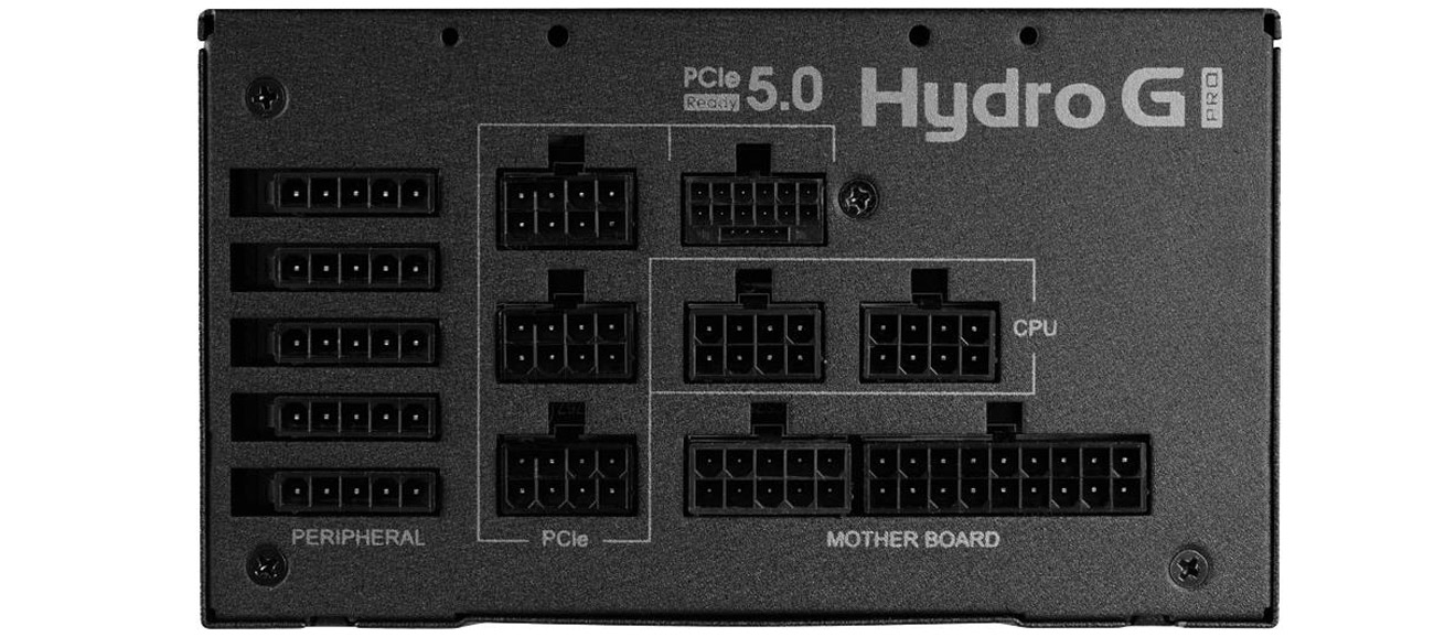 Netzteil Fortron Hydro G PRO PCIe5.0 1000W Anschlüsse