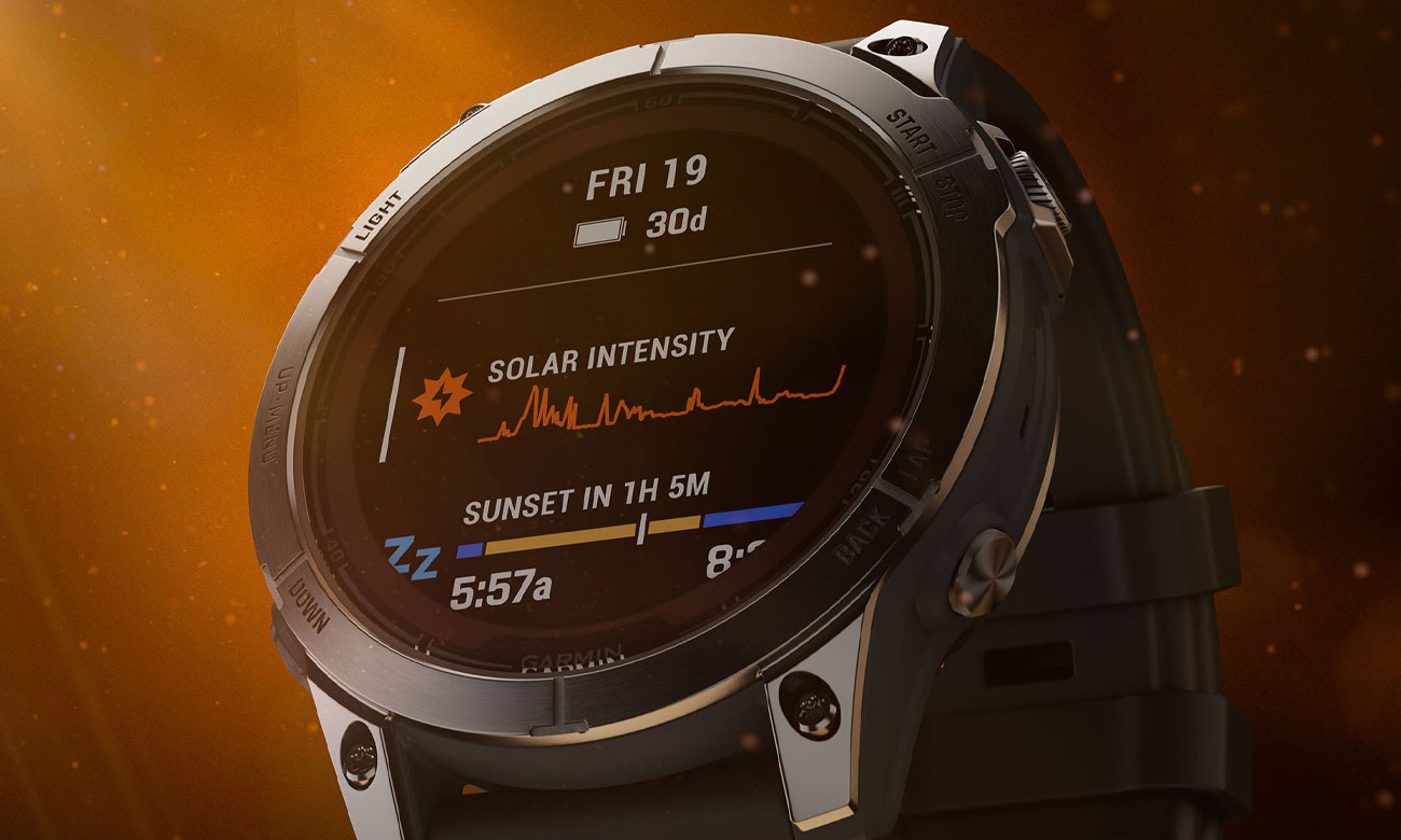 Garmin Fenix 7 Pro Solar energia słoneczna