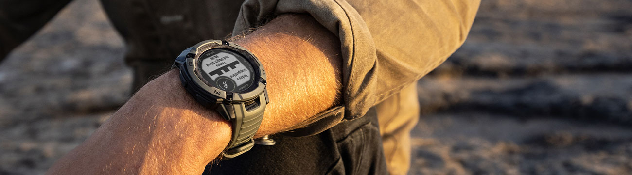 Garmin Instinct 2X Solar Milchquarz