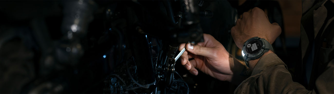 Garmin Instinct 2X Solar Milchquarz