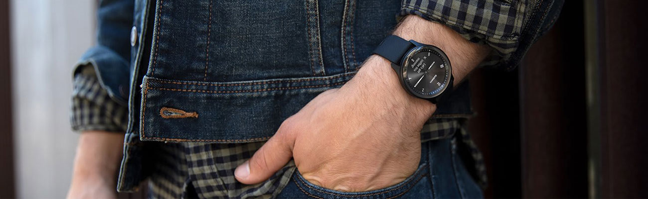 zegarek sportowy Garmin vívomove Sport czarny