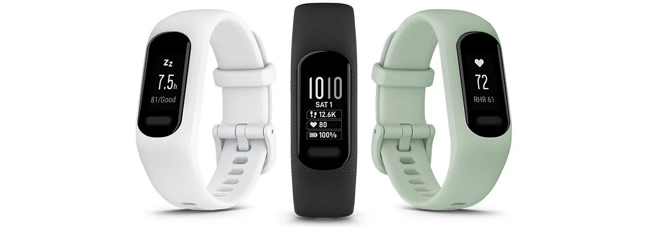 Smartband Garmin Vívosmart 5 weiß klein/mittel