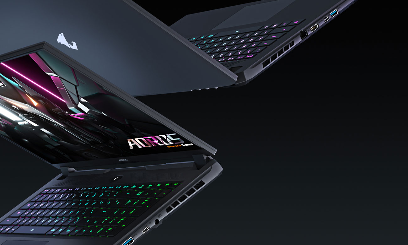 Gigabyte AORUS 7 9KF porty