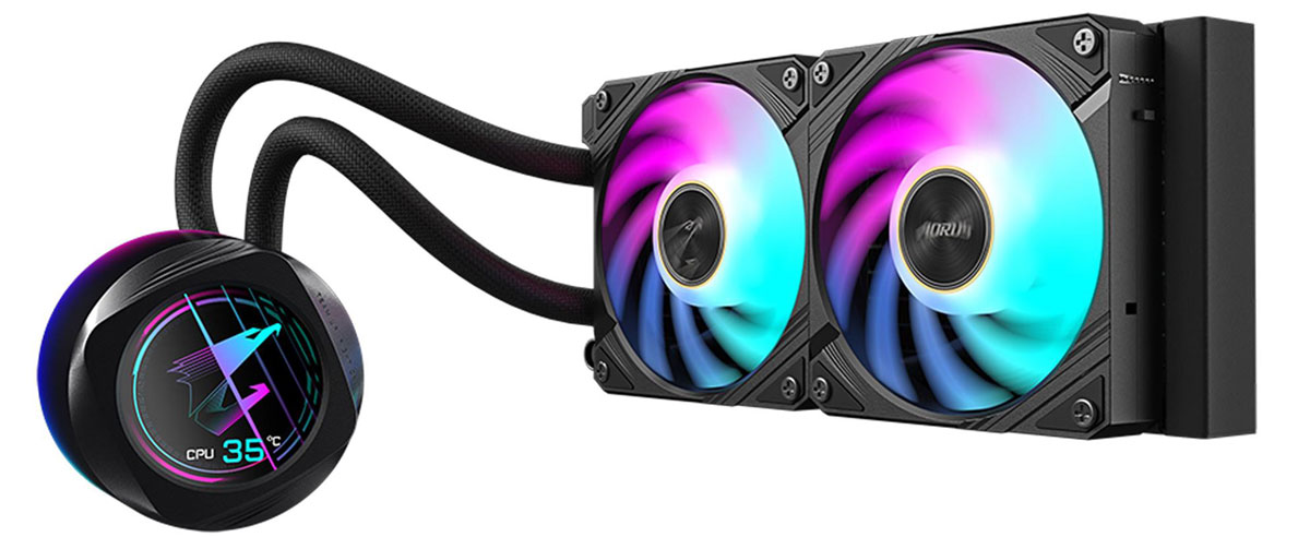 Gigabyte WaterForce X II 240 ARGB 2x120mm Wasserkühlung