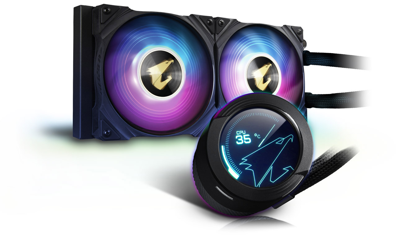 Gigbayte AORUS Waterforce x 240 CPU-Kühlung