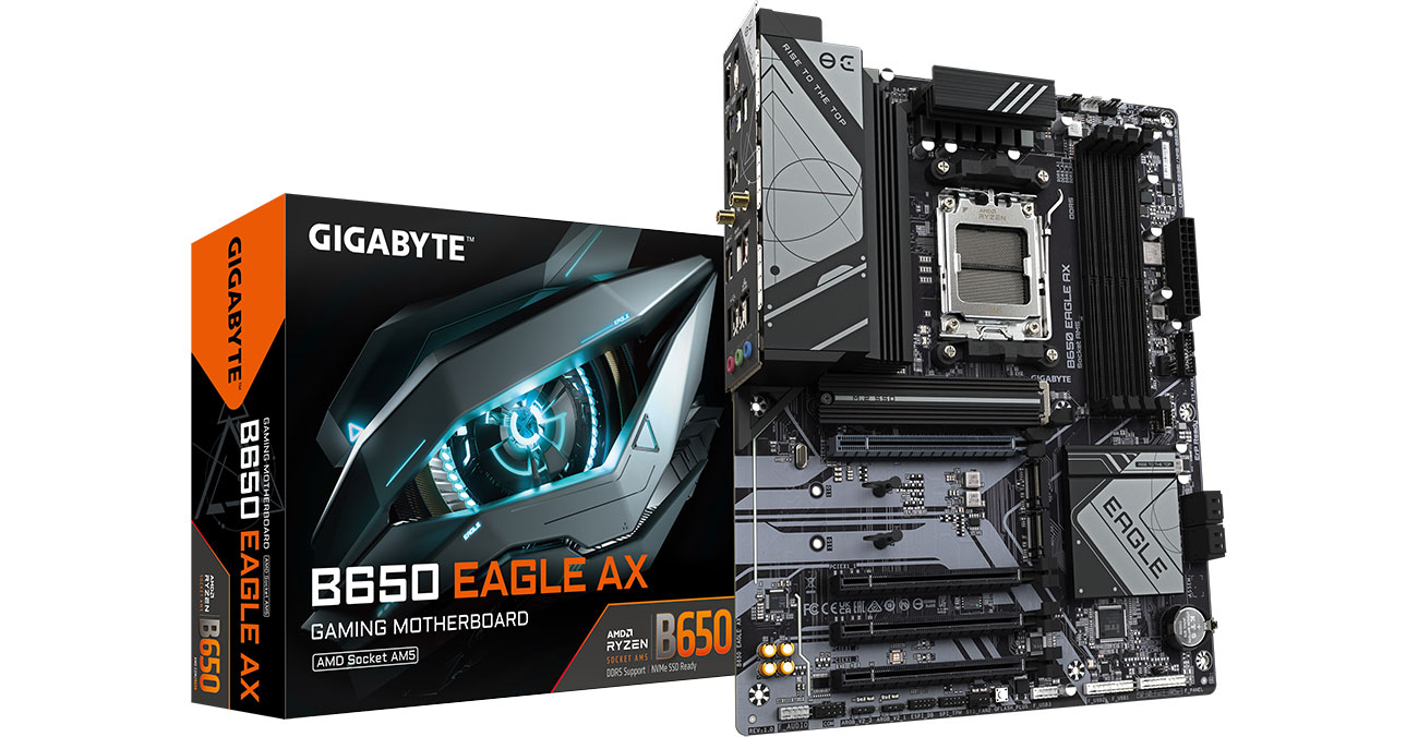 Gigabyte B650 EAGLE AX Mainboard box