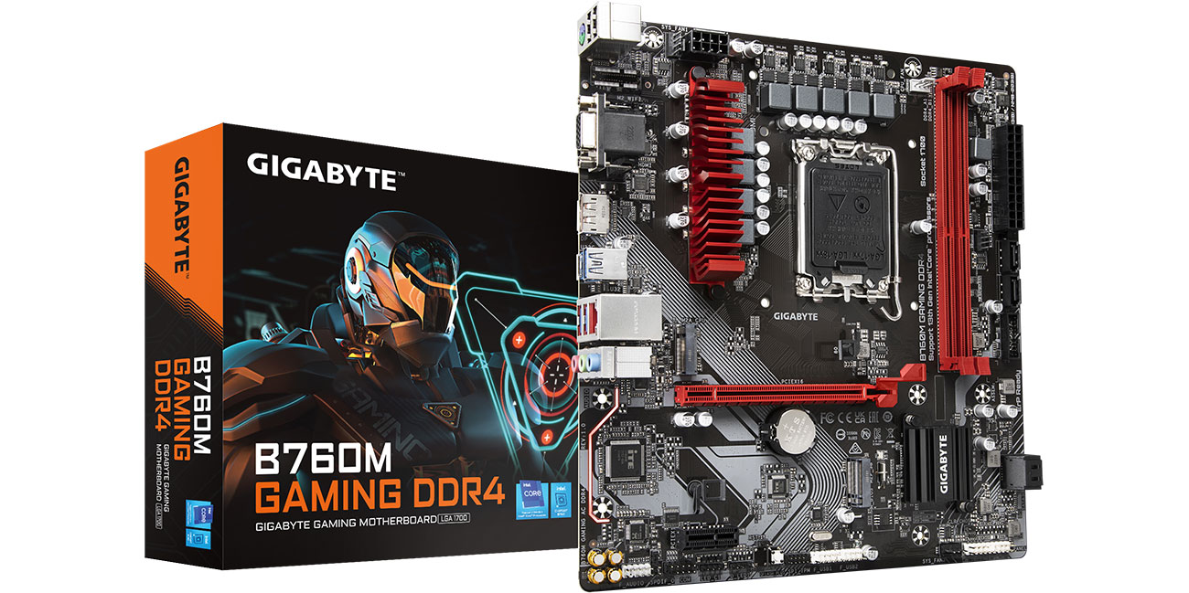 Gigabyte B760M GAMING DDR4 Płyta główna box