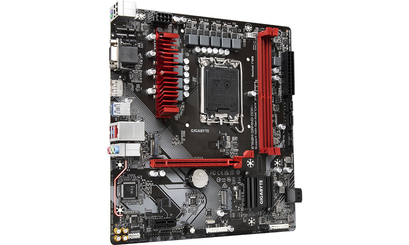 Gigabyte B760M GAMING DDR4 Chłodzenie