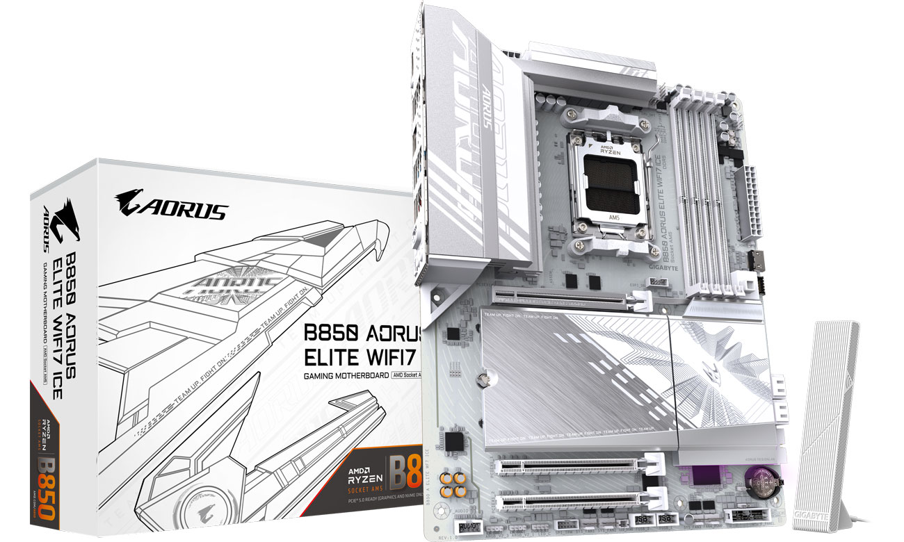 Gigabyte B850 AORUS ELITE WIFI7 ICE