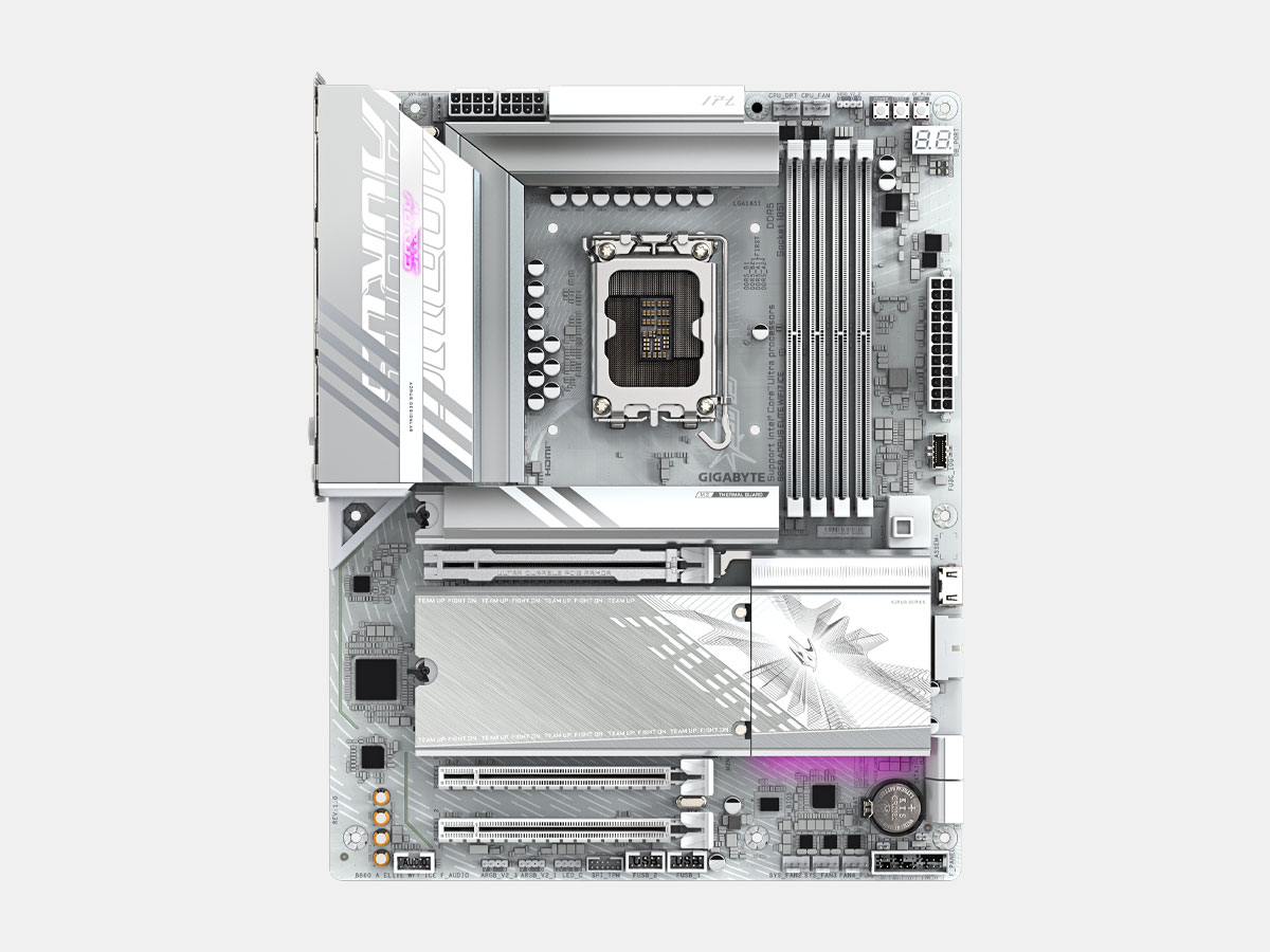 Gigabyte B860 AORUS ELITE WIFI7 ICE