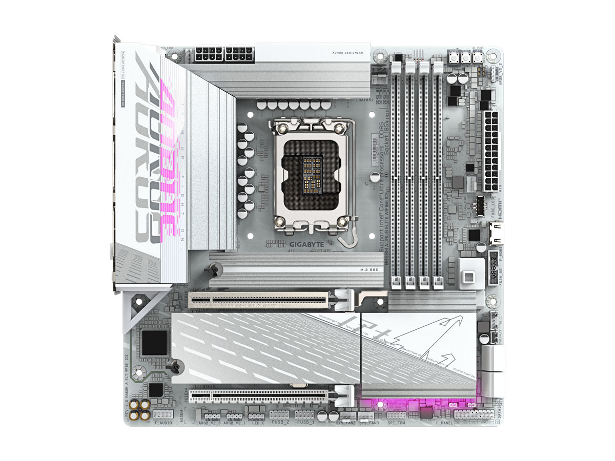 Gigabyte B860M AORUS ELITE WIFI6E ICE