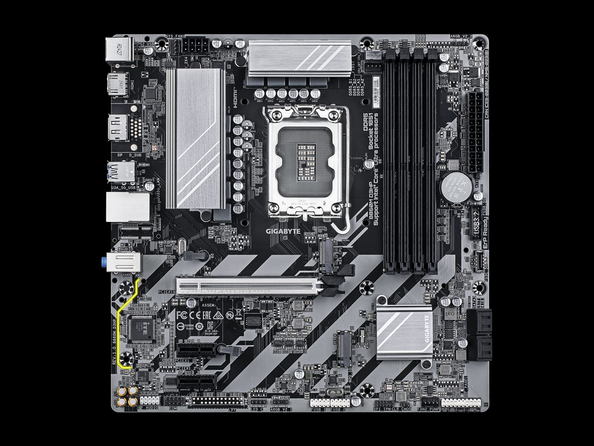 Gigabyte B860M D3HP