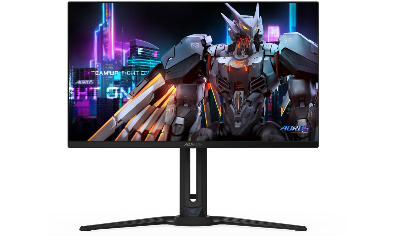 Gigabyte AORUS FO32U2P widok z przodu