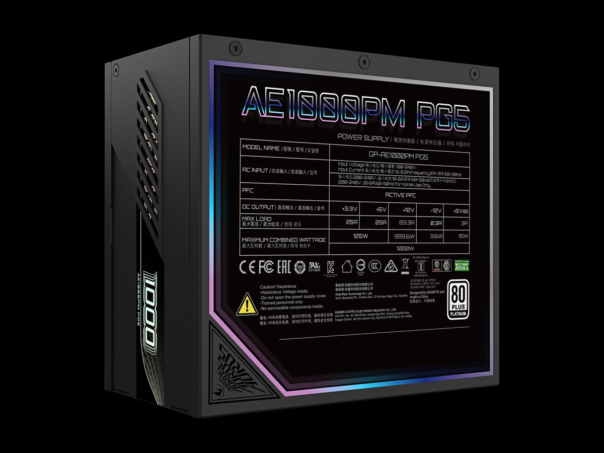 Gigabyte Aorus Elite P 1000 W