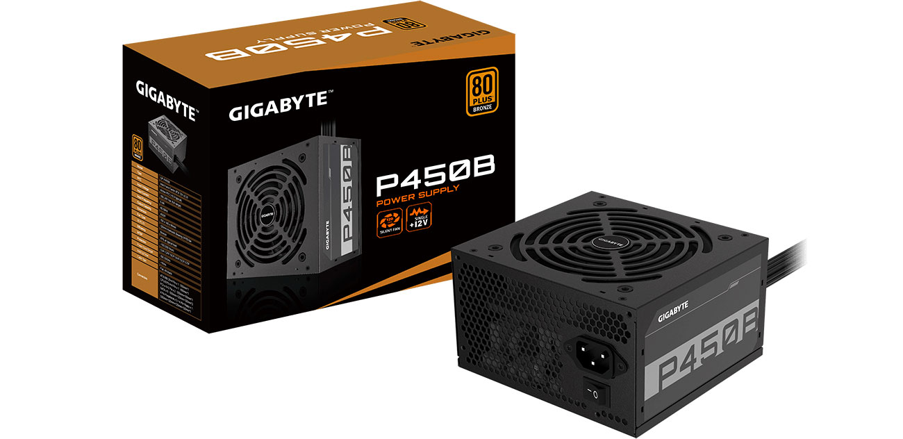 Gigabyte P450B 450W 80 Plus Bronze Netzteil GP-P450B