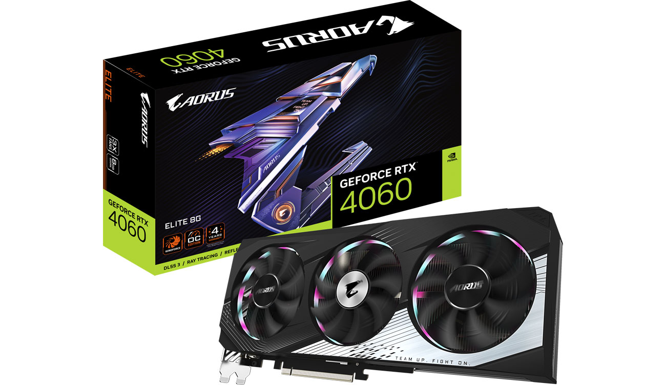 Gigabyte GeForce GeForce RTX 4060 Ti Aorus Elite 8 GB GDDR6