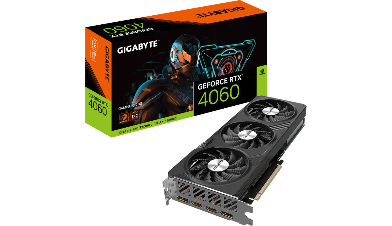 Gigabyte GeForce RTX 4060 GAMING OC 8 GB GDDR6