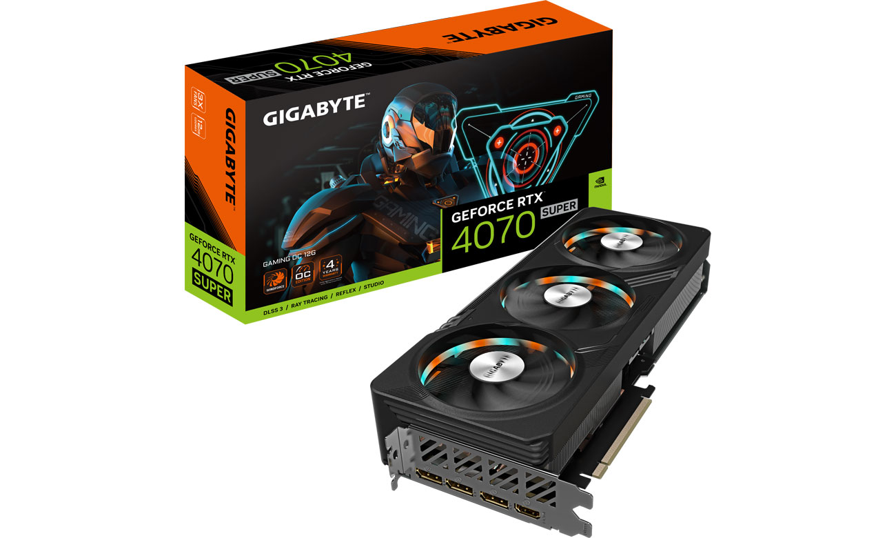 Gigabyte GeForce RTX 4070 SUPER GAMING OC 12 GB GDDR6X