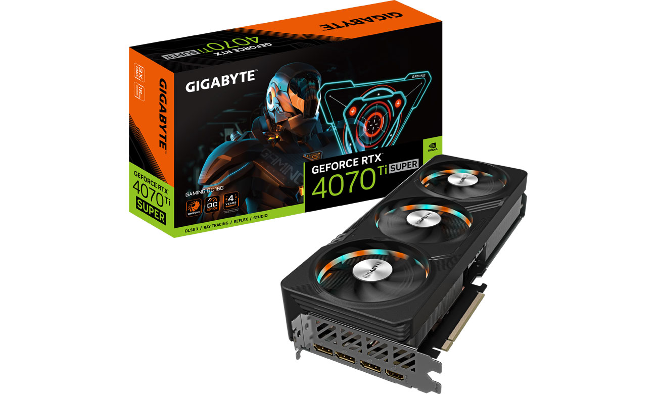 Gigabyte GeForce RTX 4070 Ti SUPER GAMING OC 16 GB GDDR6X