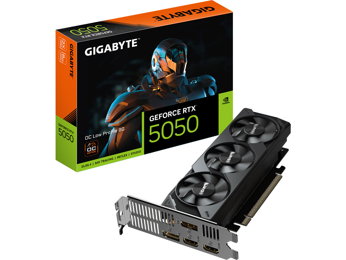 Gigabyte GeForce RTX 5050 Low Profile 8 GB GDDR6 DLSS4