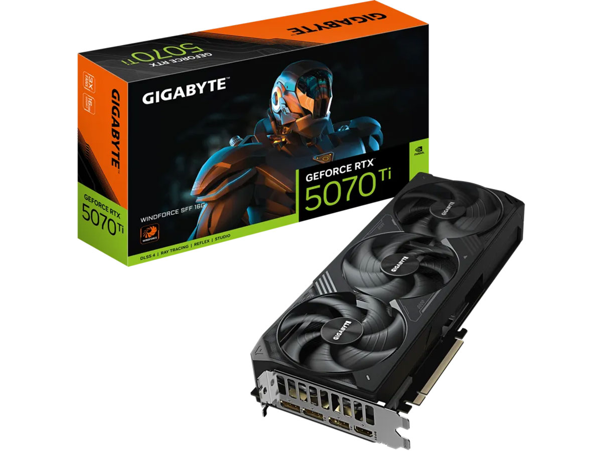 Gigabyte GeForce RTX 5070 Ti Windforce 16 GB GDDR7 DLSS4