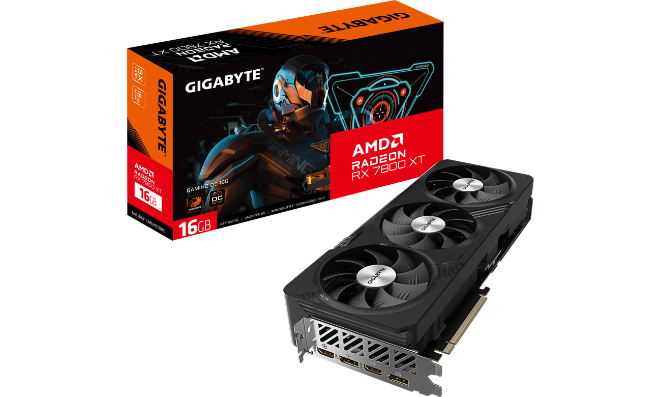 Gigabyte Radeon RX 7800 XT Gaming OC 16 GB GDDR6