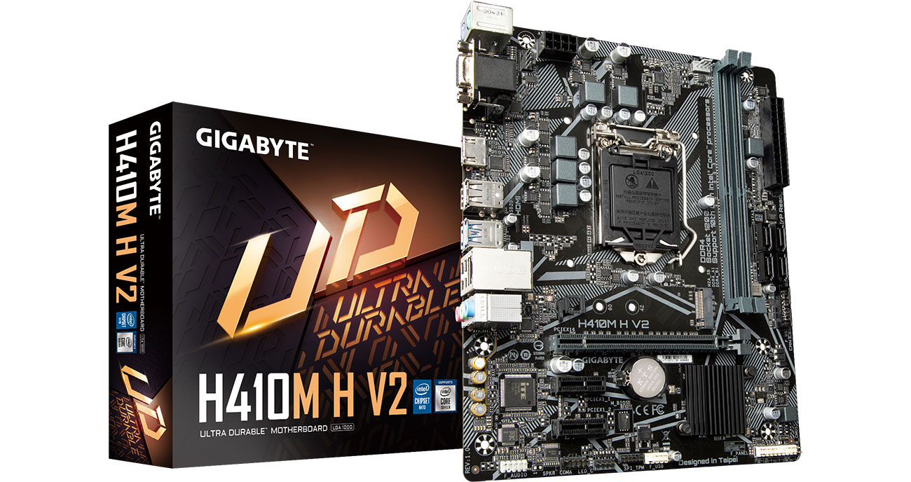 Gigabyte H410M H V2 Płyta główna box