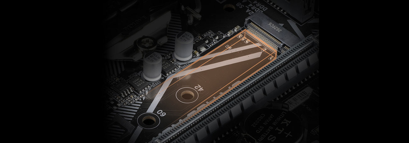 Gigabyte H410M S2H V2 - Złącze M.2